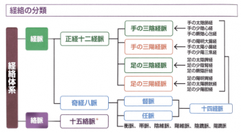 東洋医学 ～十二経脈（正経）とは～ | ／ブログ | ねんざ・交通事故 